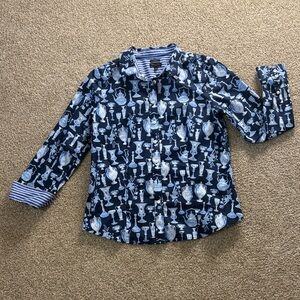 Talbots Lake Cuomo Collection Shirt.